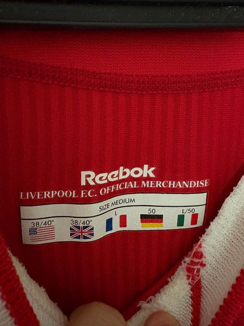 スティーブン・ジェラート リヴァプール 02-04 Reebok ホーム