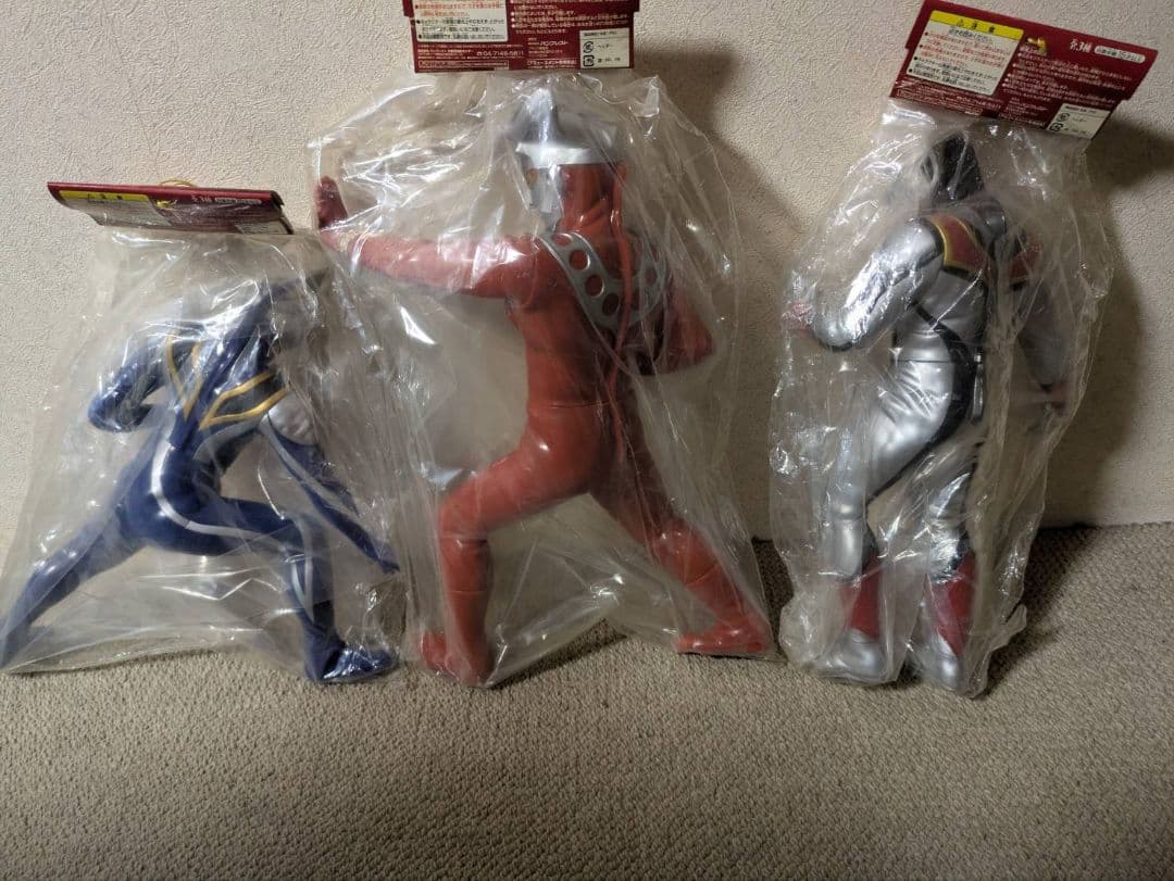 ウルトラマンビッグサイズソフビフィギュア全３種
