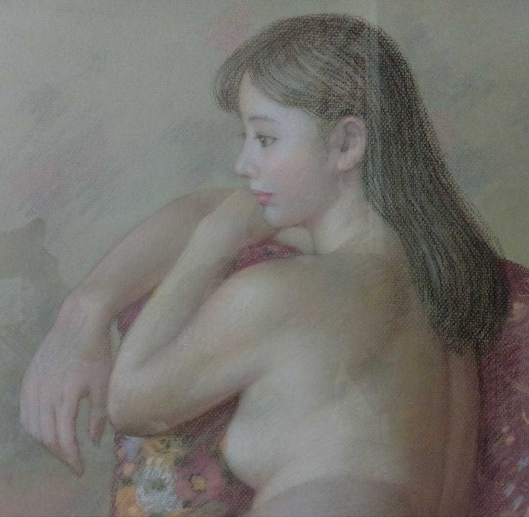 真作 徳田宏行 裸婦画