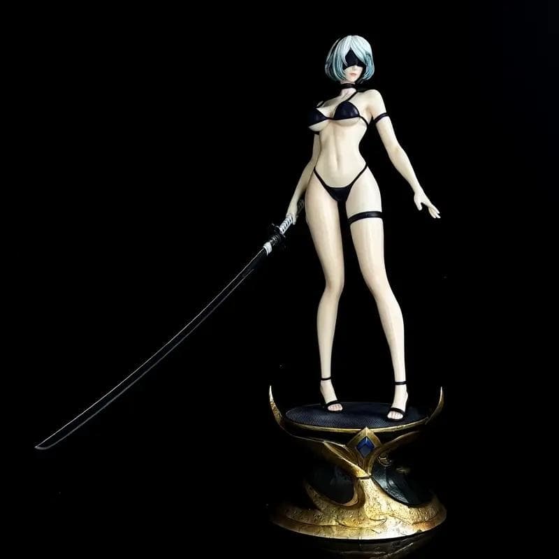 d*e様 NieR: Automata 2B 水着 セクシーフィギュア ニーアオ