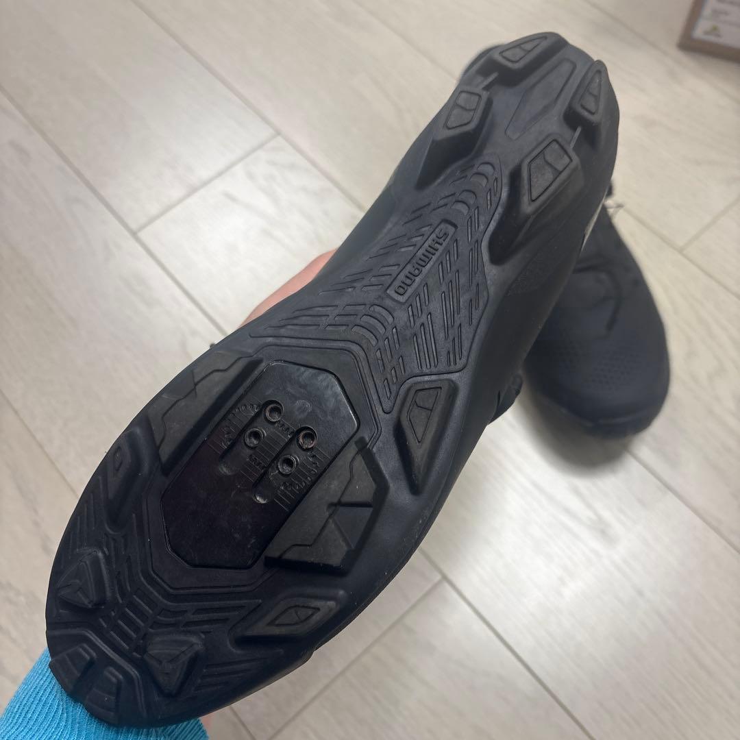 SHIMANO サイクルシューズ　ブラック　XC3 サイズ EUR43