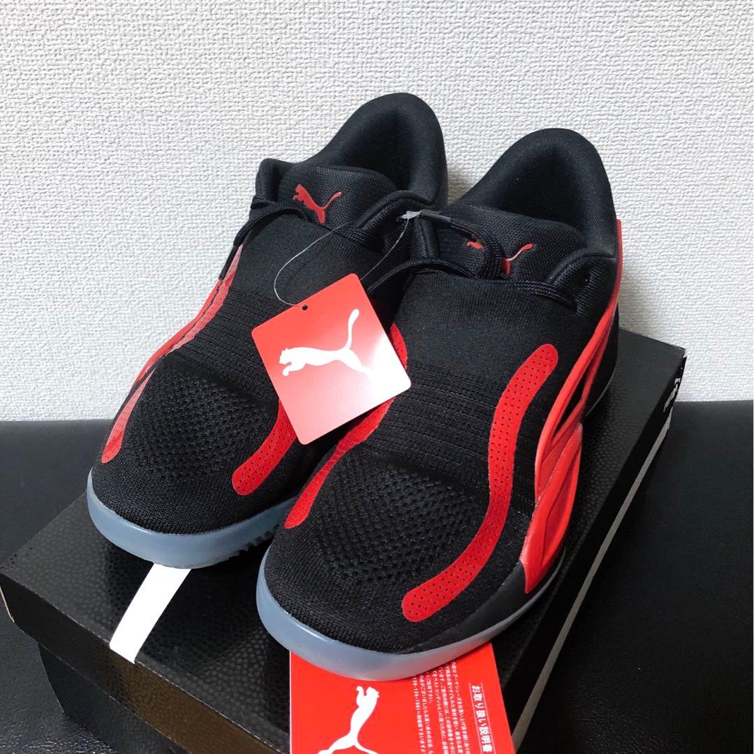 【新品】PUMA ライズニトロ 人気ブラック 定価 16,500円 29㎝