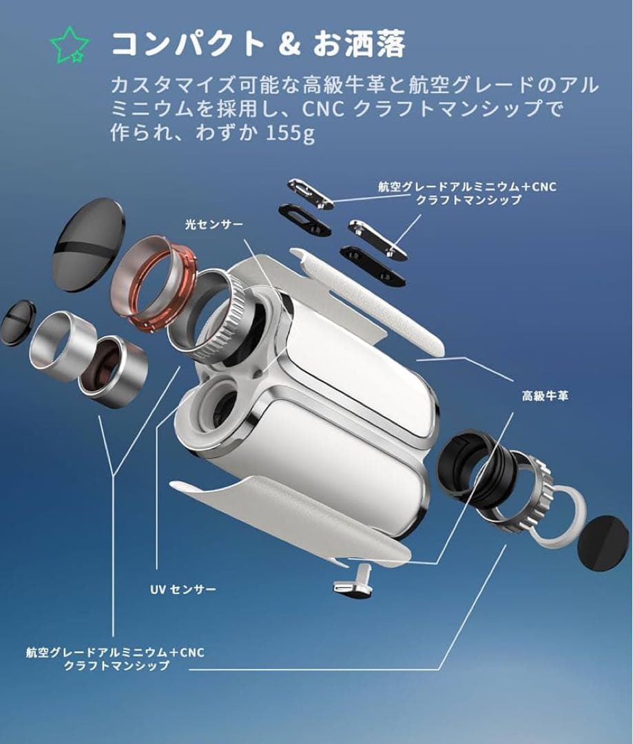 FastDeer ゴルフ用距離計 S2