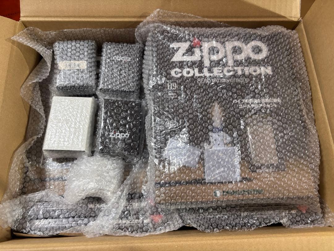 【即購入不可】ディアゴスティーニZIPPO全120★記念4点SET・専用ケース付