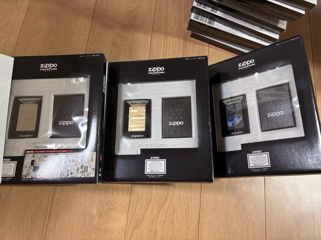 【即購入不可】ディアゴスティーニZIPPO全120★記念4点SET・専用ケース付