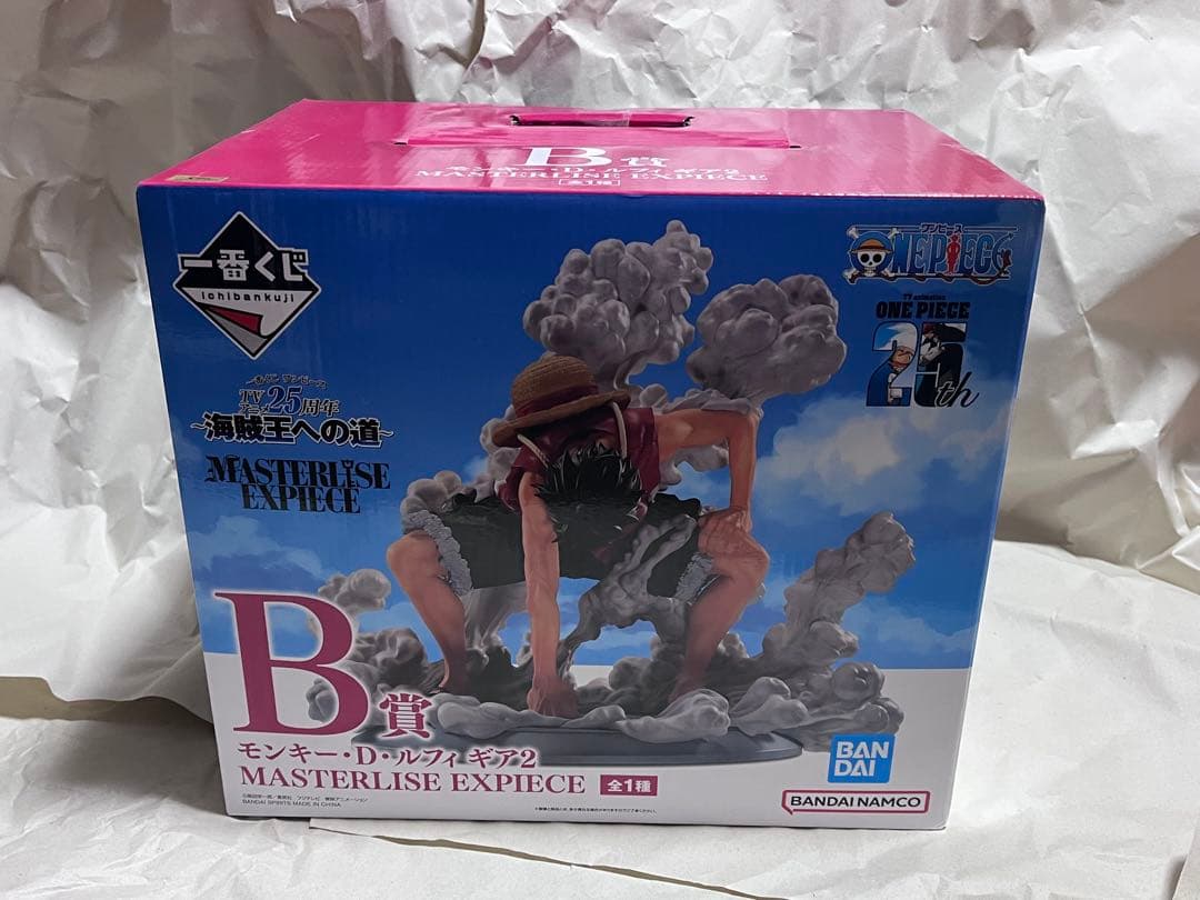【未開封】 ワンピース 一番くじ B賞 ルフィ ギア2 フィギュア