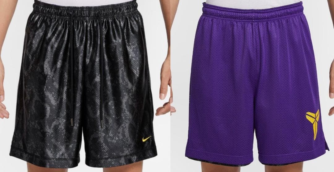【未使用】NIKE ナイキ コービー リバーシブル ゲームショーツ L