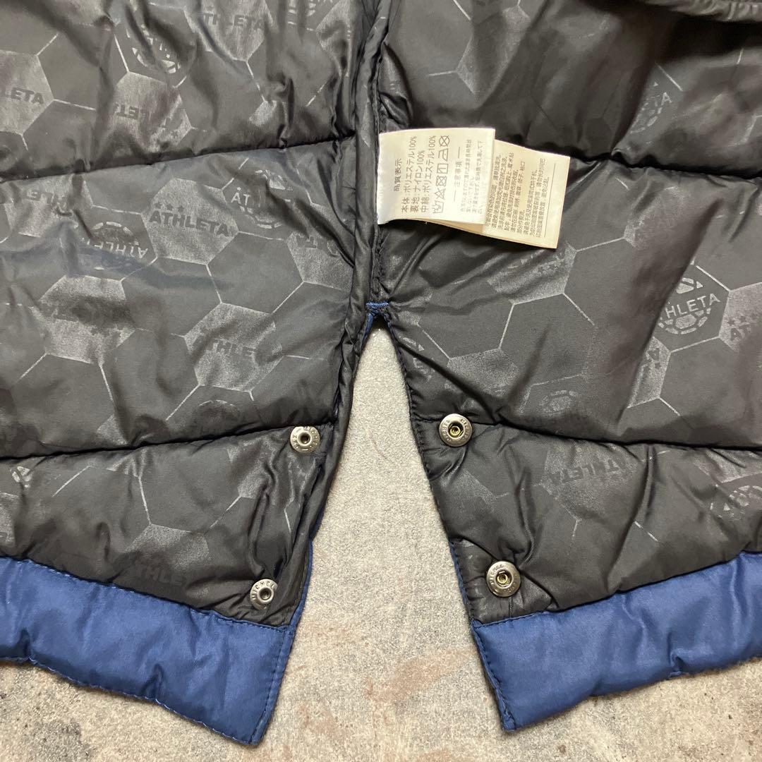 ATHLETA アスレタ ベンチコート 140cm ジュニア 美品 防寒