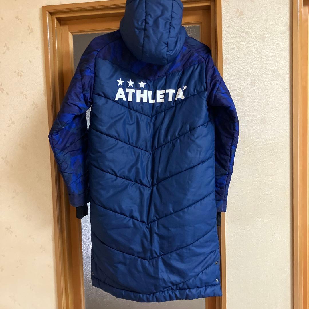ATHLETA アスレタ ベンチコート 140cm ジュニア 美品 防寒