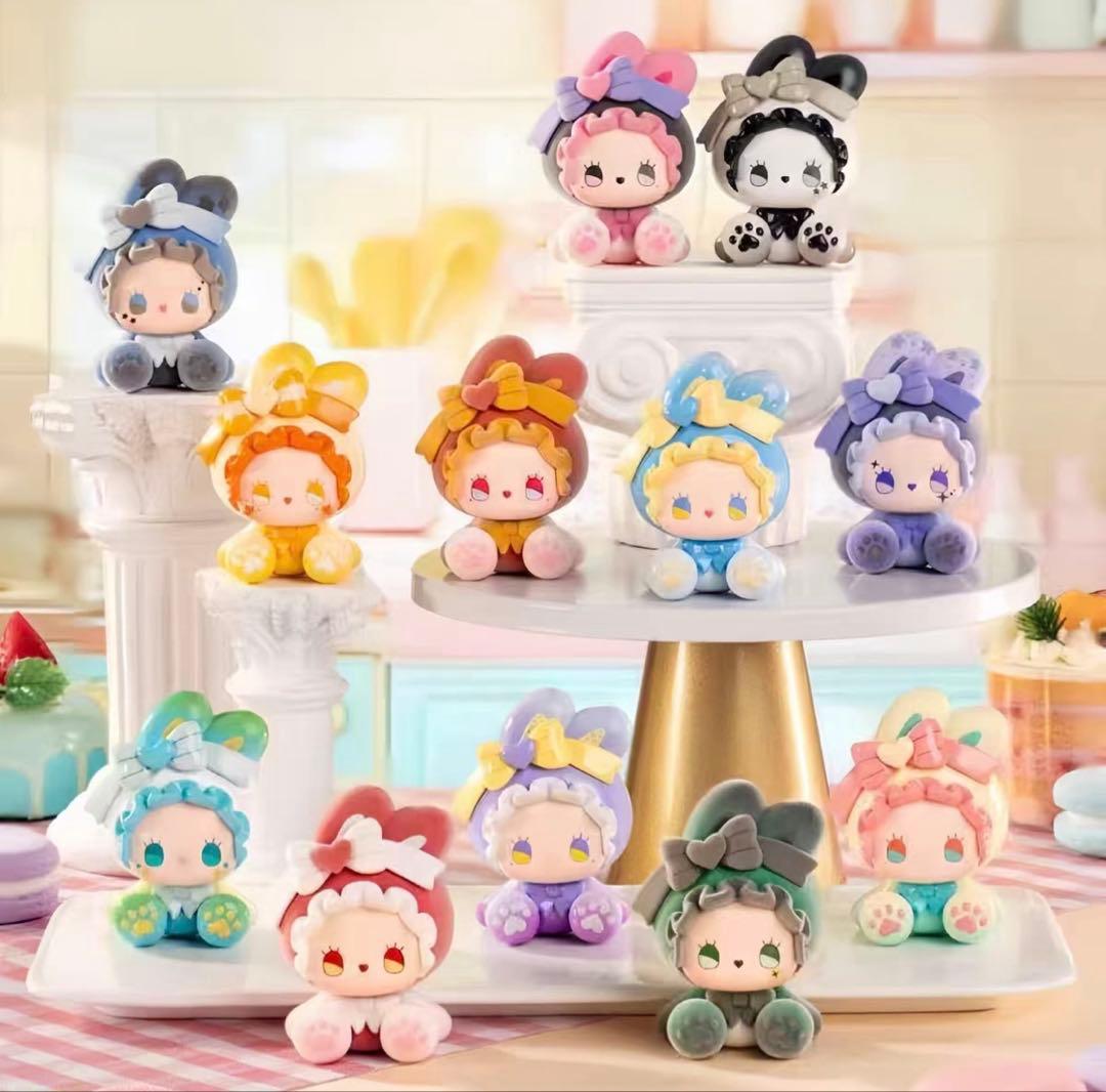 EMMA うさぎコレクターシリーズ 第ニ弾 デコレーションセット12個入り