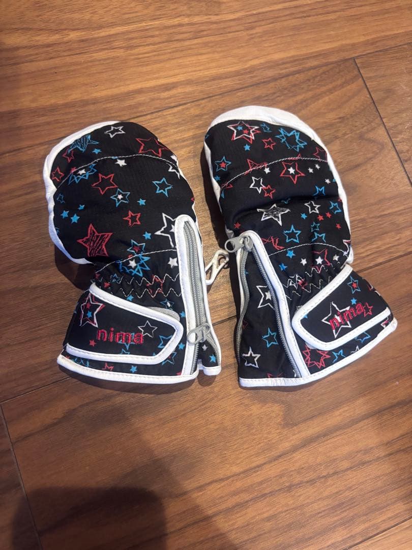 nimu 子供用スキーウェア サイズ110 手袋セット売り