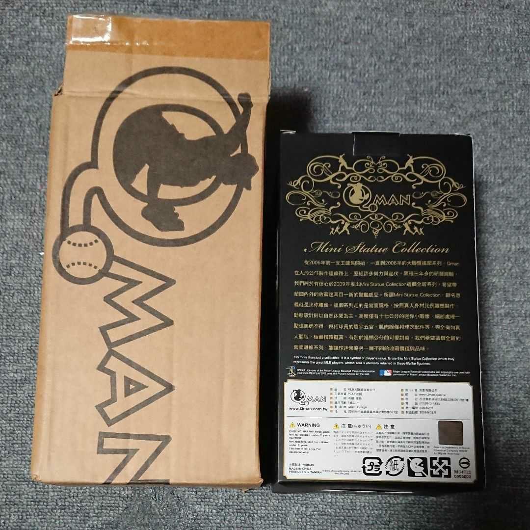 ×　7【1500体限定】Qman マリナーズ イチロー リアルフィギュア
