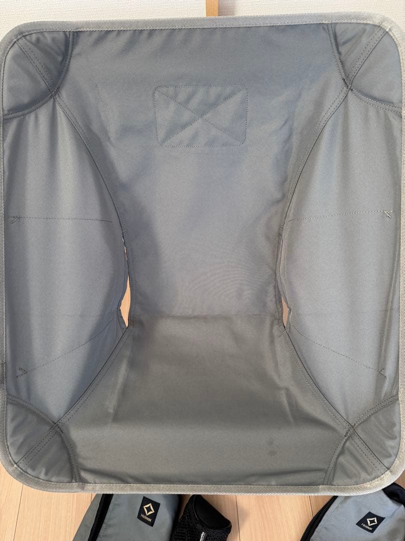 【美品】Helinox タクティカルチェア グレー 2脚セット