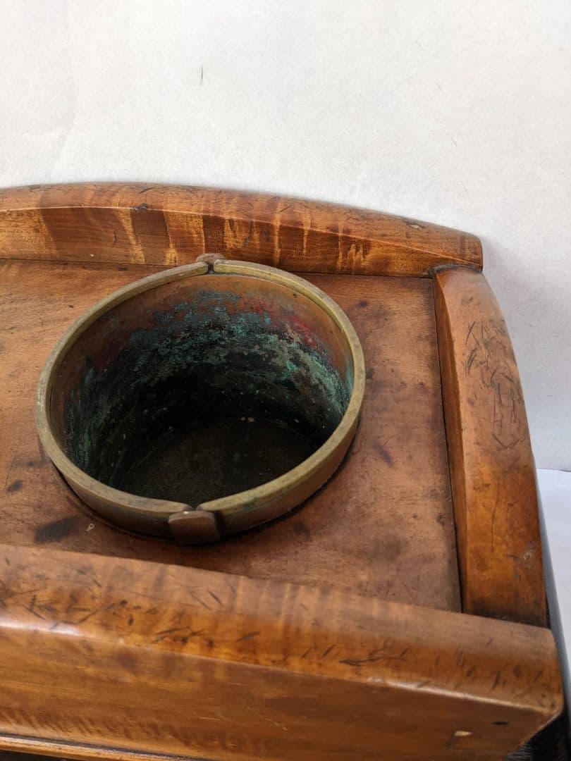花器台　骨董品　大きい