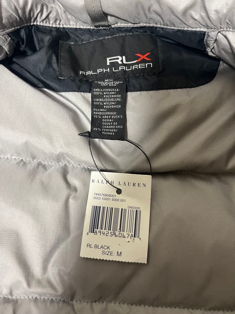 ち*ま様 RLX ダウンベスト ポロ ラルフ ローレン ブラック M アールエル