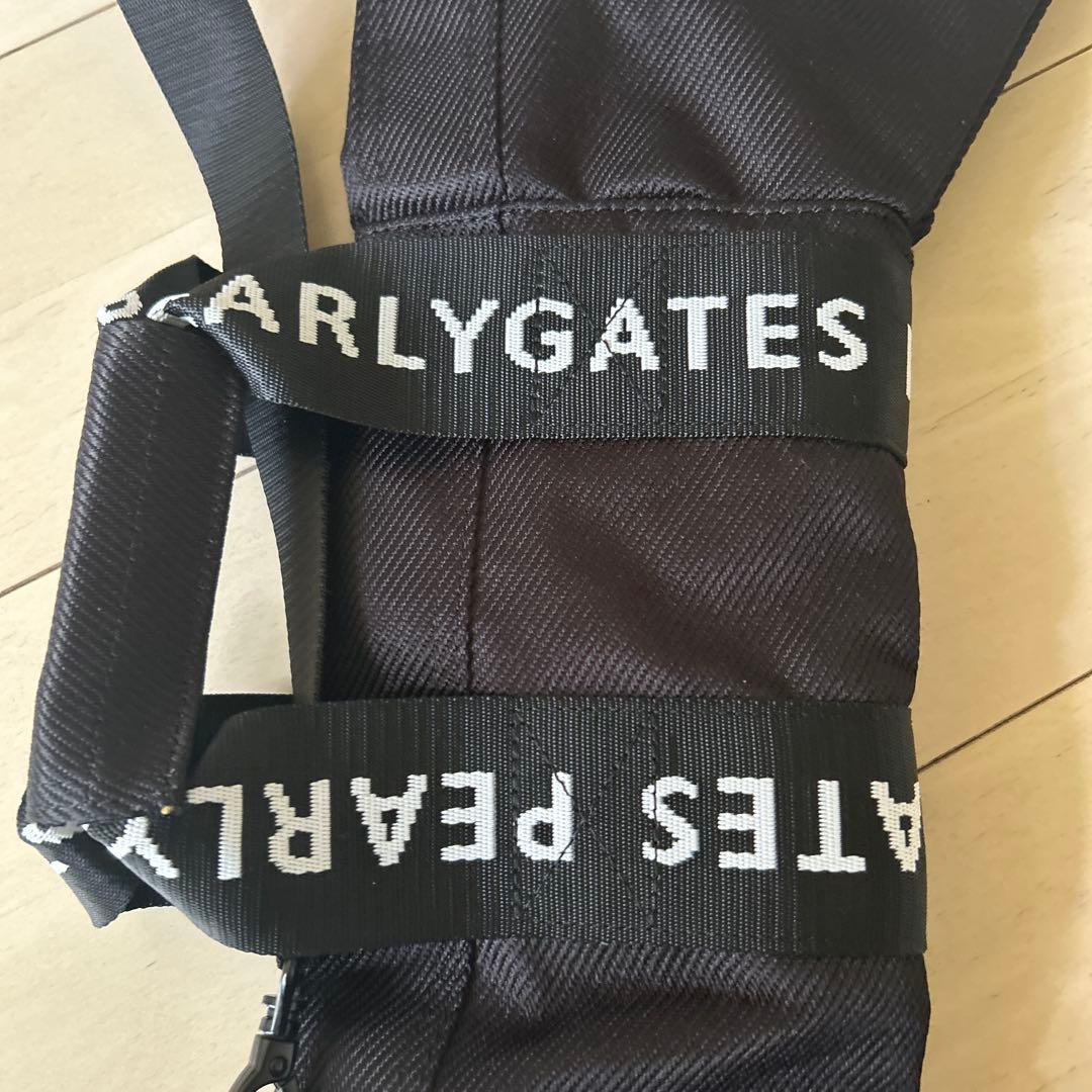 ［美品］PEARLY GATES ゴルフバッグ 黒ブラック　練習用
