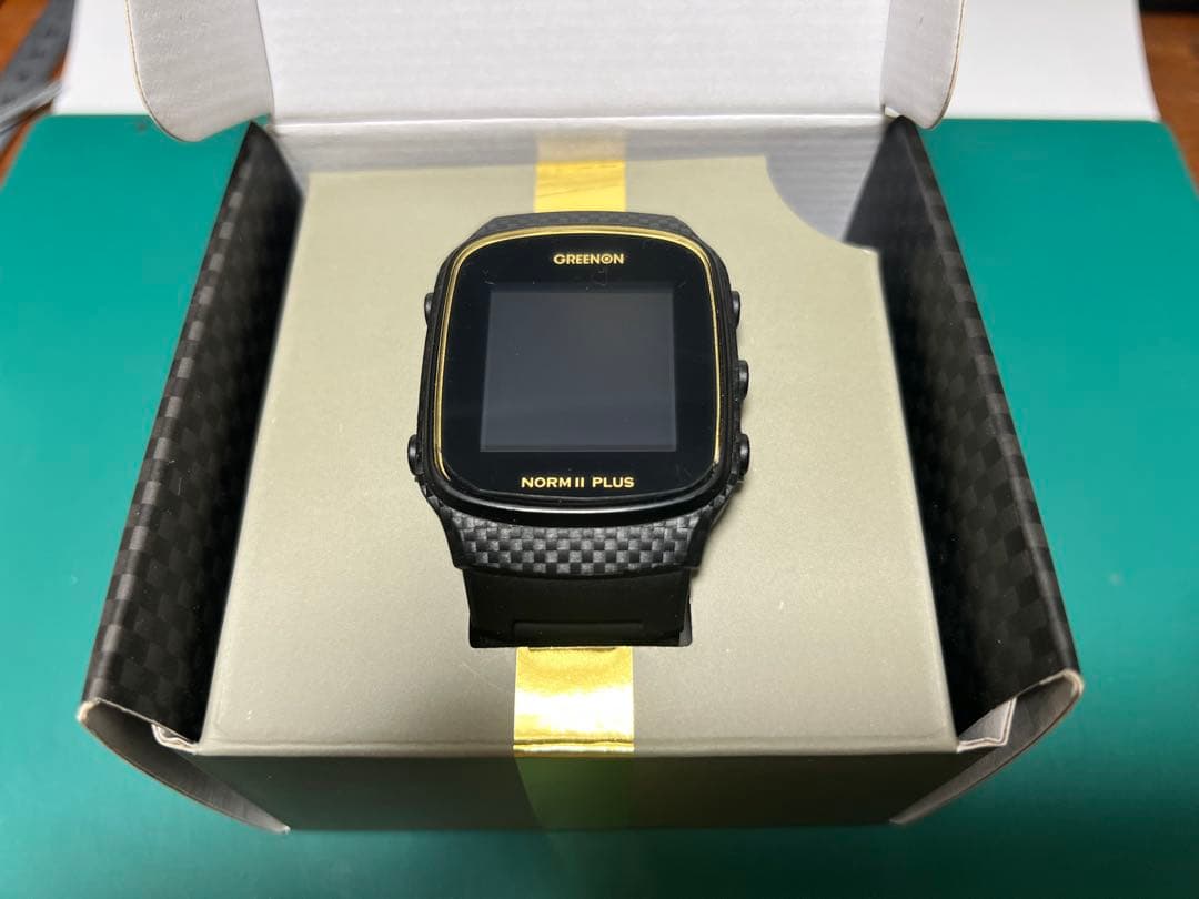 美品値下げ　GreenOn ザ・ゴルフウォッチ　ノルムII プラス