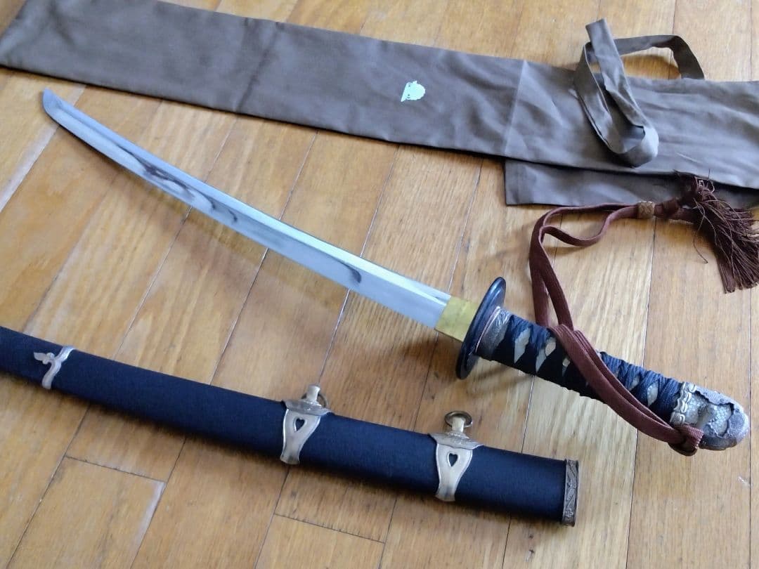 希少品　日本海軍 搭乗刀 映画撮影用レプリカ 軍刀　ゼロ戦・回天・神風