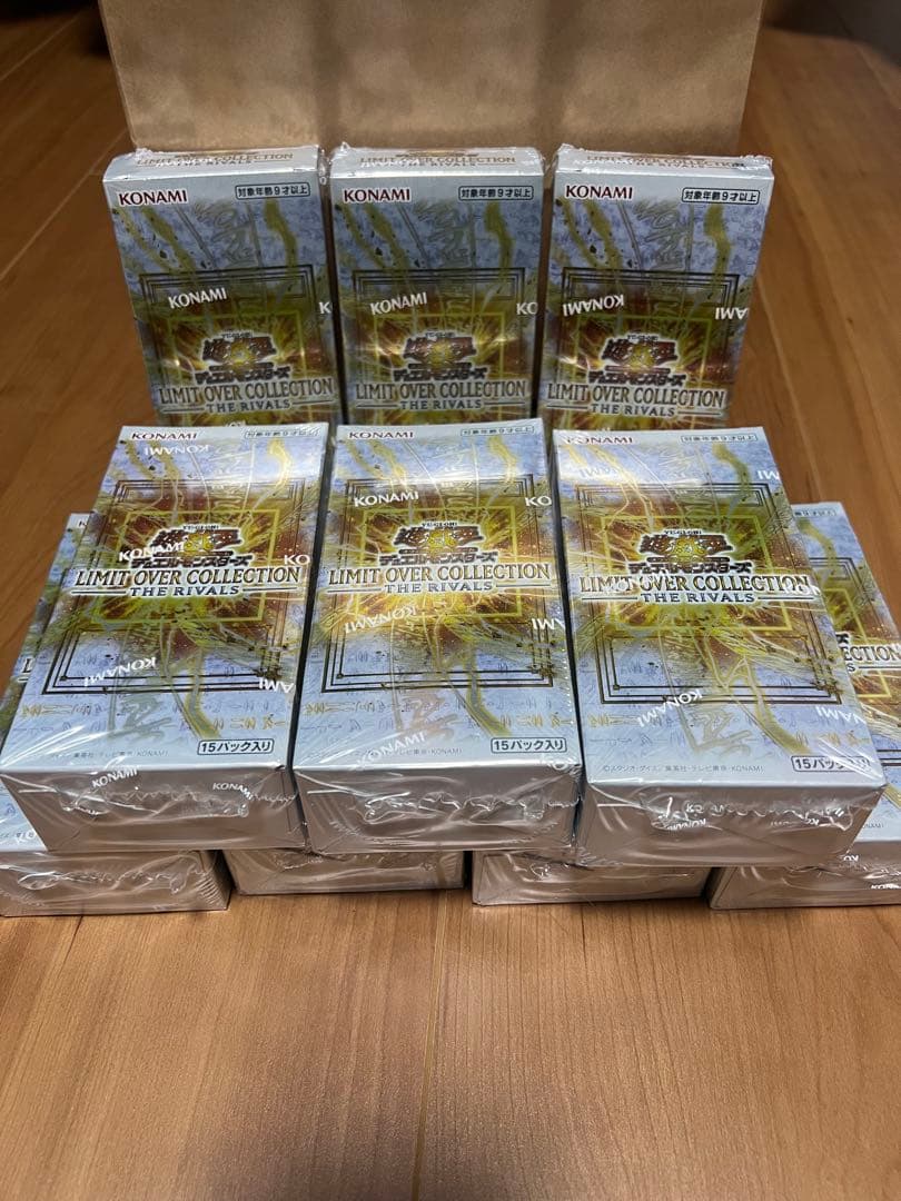 遊戯王 リミットオーバーコレクション ライバルズ シュリンク付き 10BOX