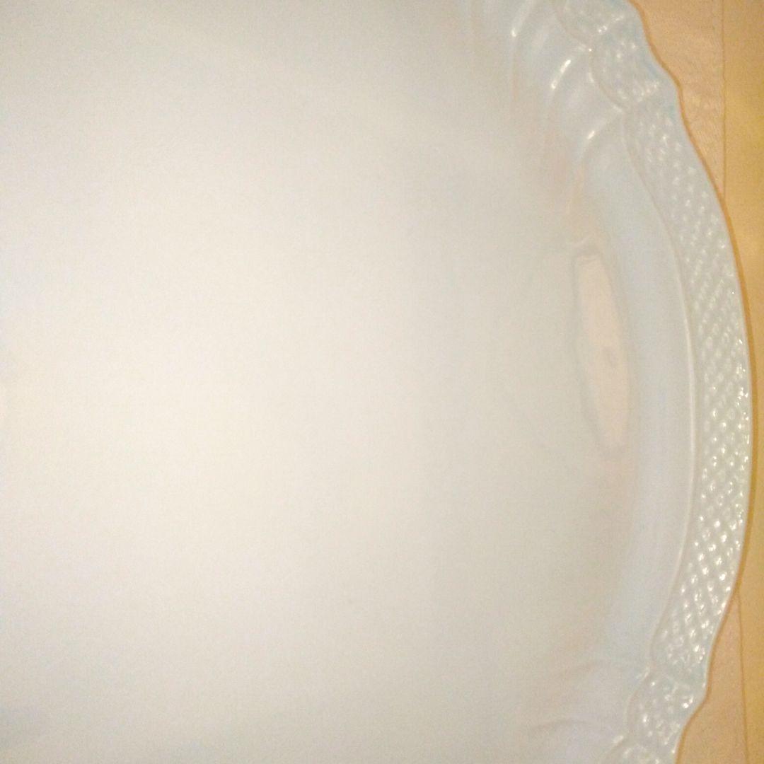 激安❗60%off❗未使用品✨Ginoliベッキオホワイト/ケーキトレイ31cm