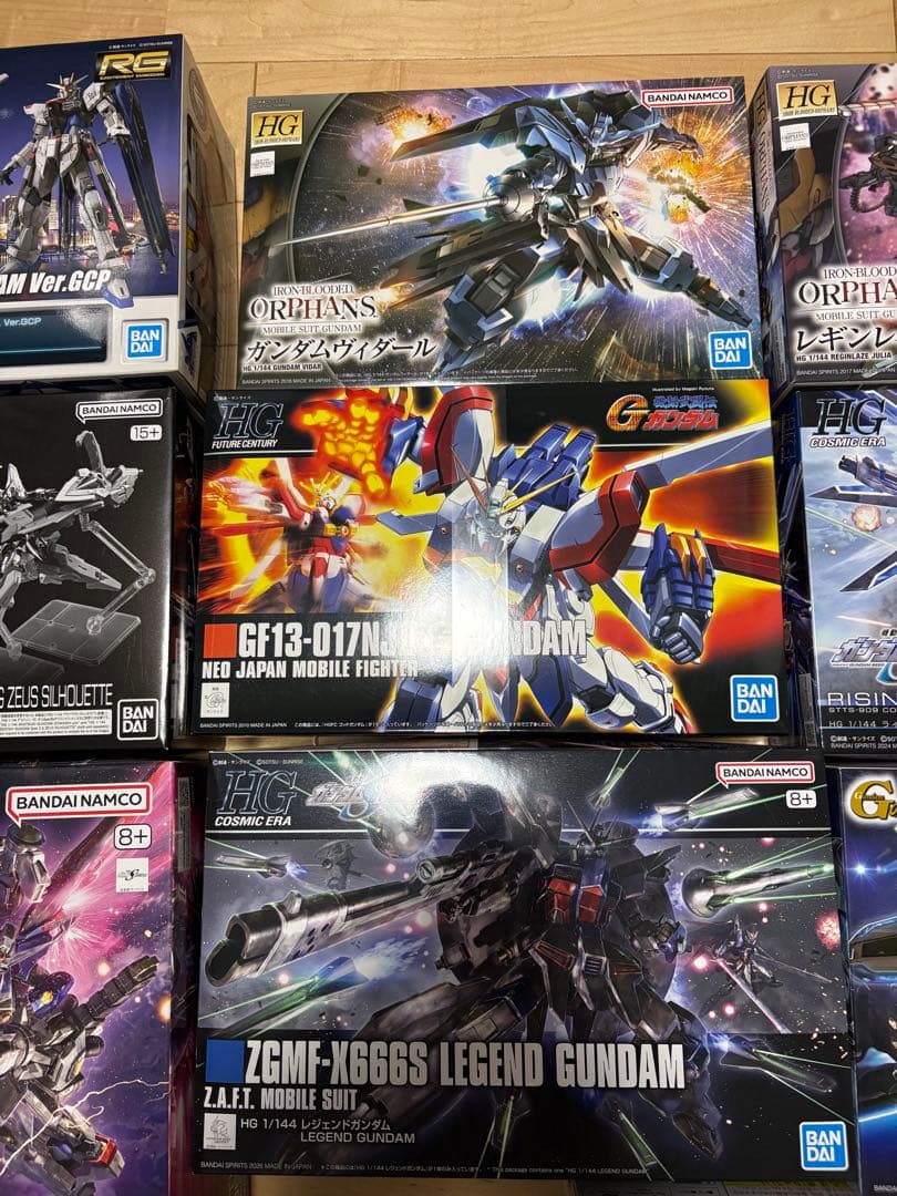 ガンプラ　セット　ゼウスシルエット、フリーダムGCPなど