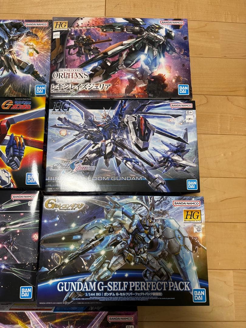 ガンプラ　セット　ゼウスシルエット、フリーダムGCPなど