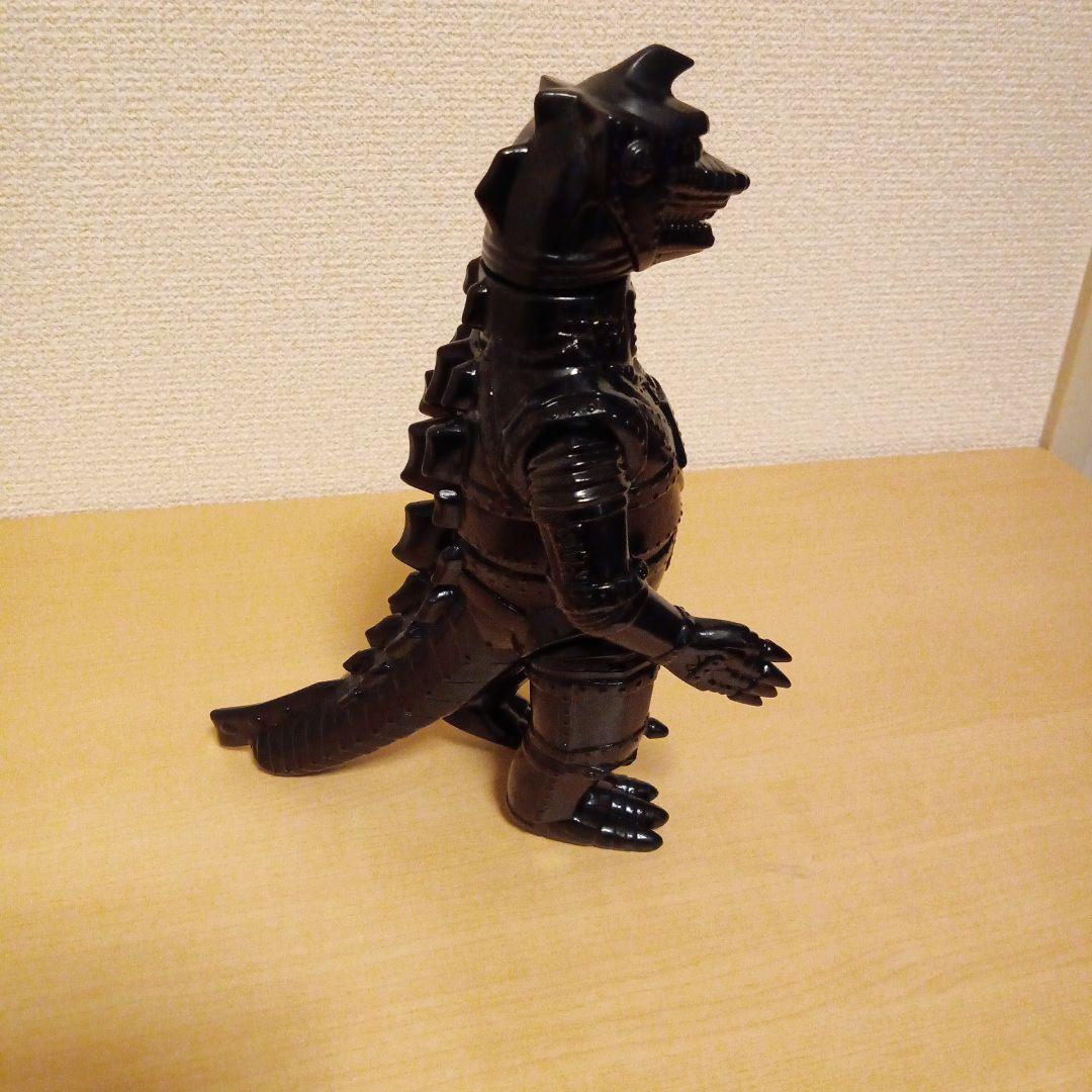 ブルマァク　メカゴジラ2　未塗装　黒 ソフビ　フィギュア