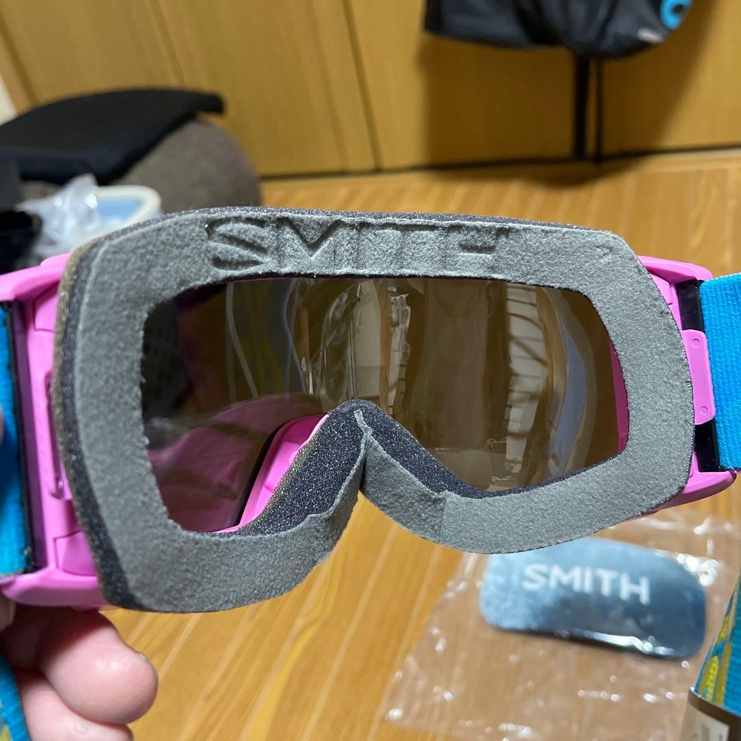 SMITH ゴーグル ピンク ブラック