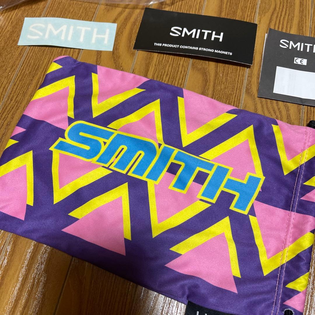 SMITH ゴーグル ピンク ブラック