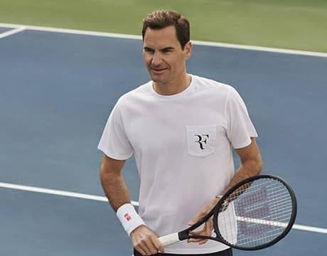UNIQLOユニクロ RFグラフィックTシャツ フェデラー 錦織圭 XLサイズ