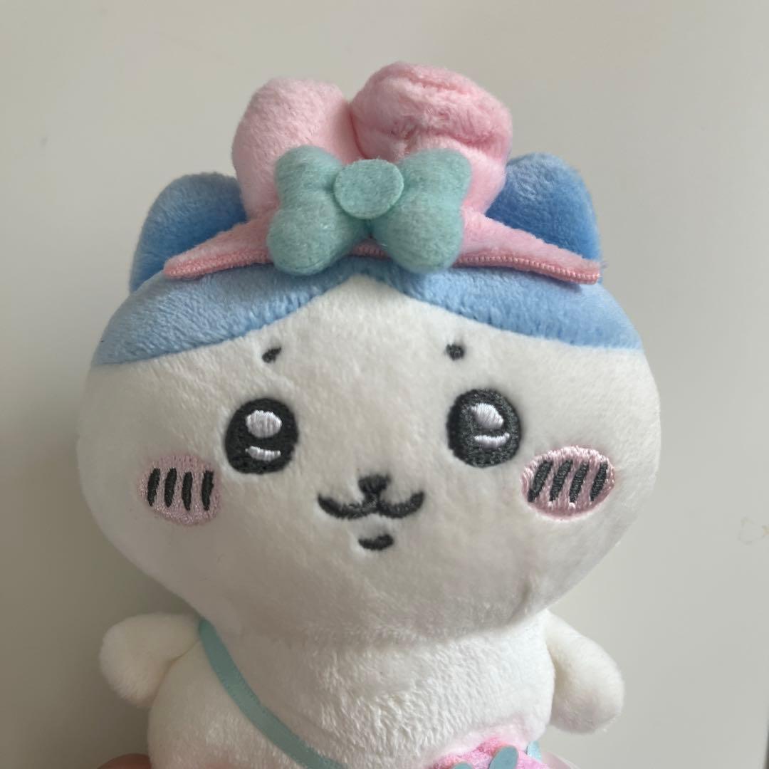 ちいかわ×サンリオキャラクターズ ぷちミニマスコット ハチワレ　ぬいぐるみ