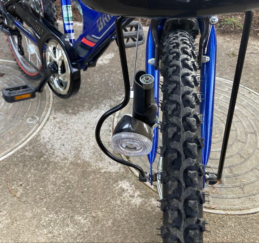 【引取のみ】ブリヂストン ジュニア 子供用自転車 青