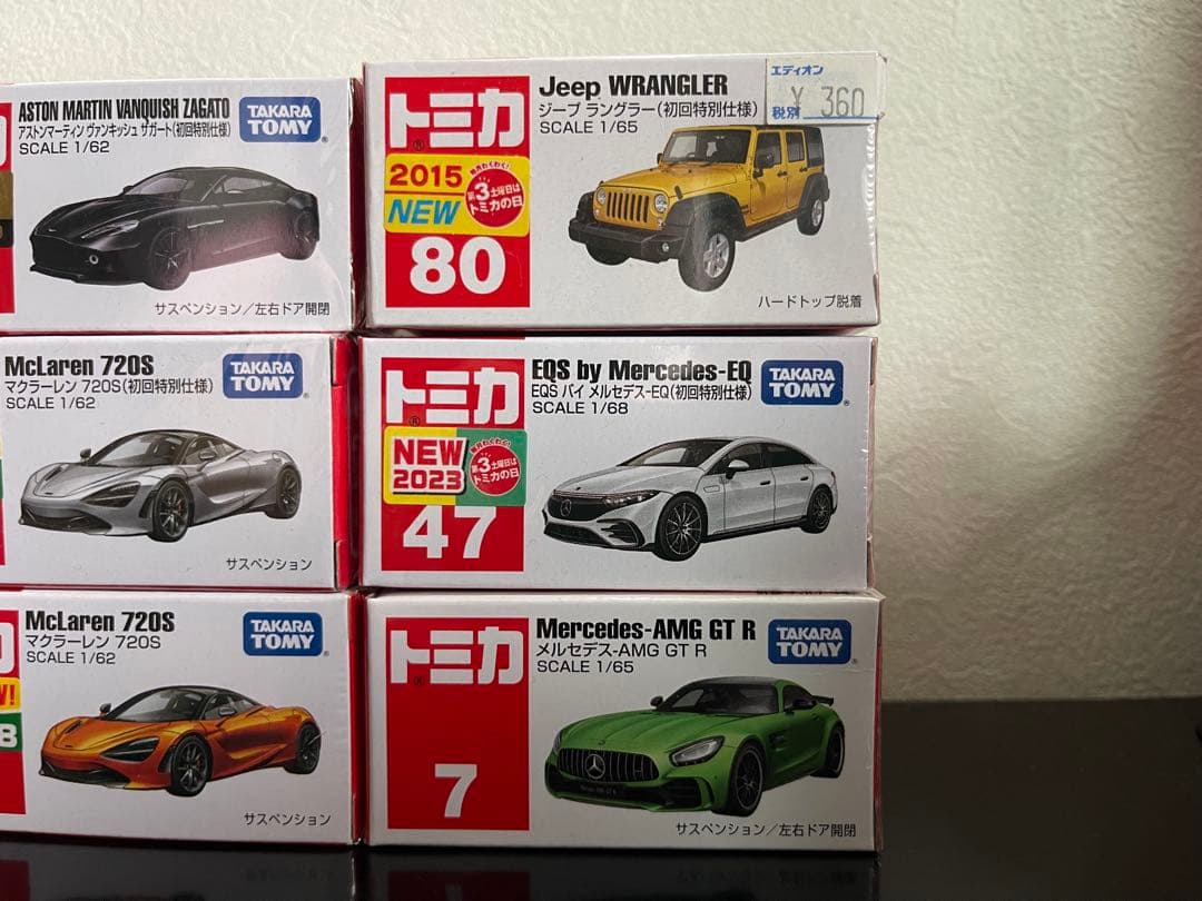 トミカ 初回特別仕様 シボレー フォード マクラーレン メルセデス 他 15台