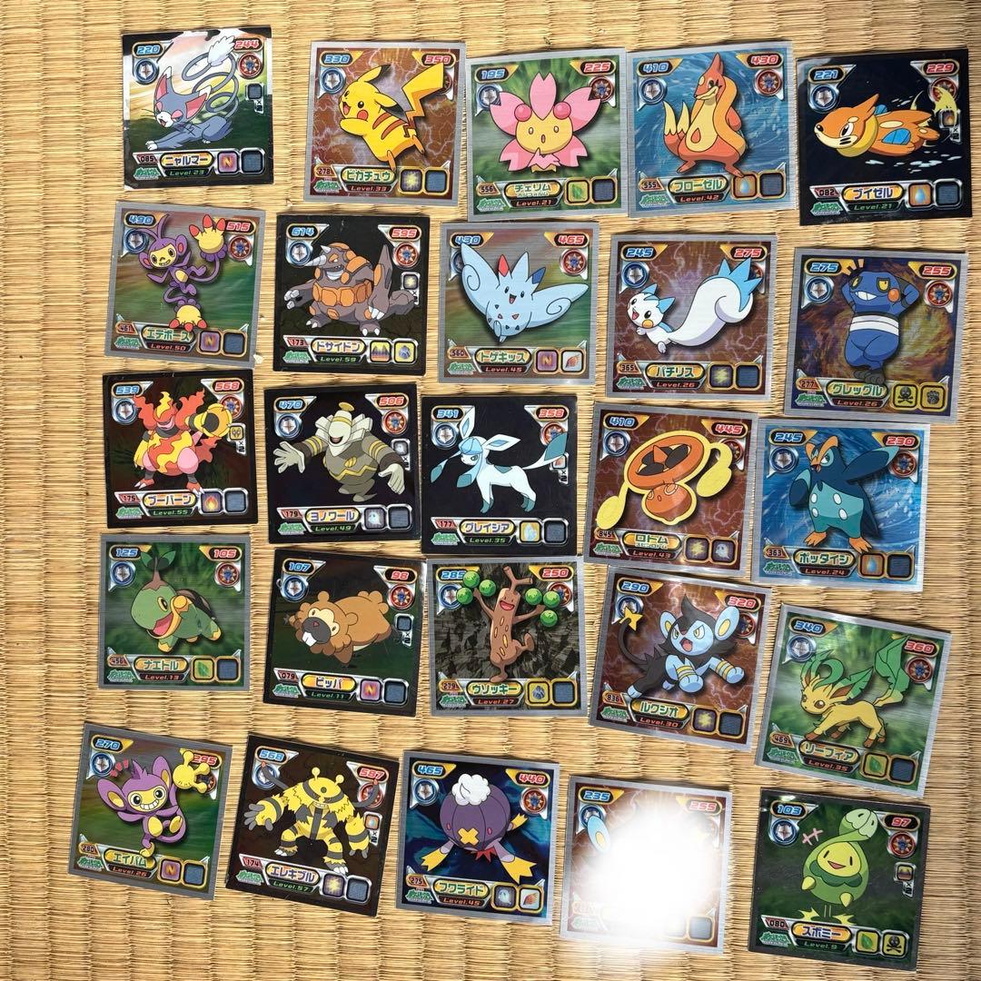 ポケモン シール 列伝 ③キラ レア かぶりなし 33枚