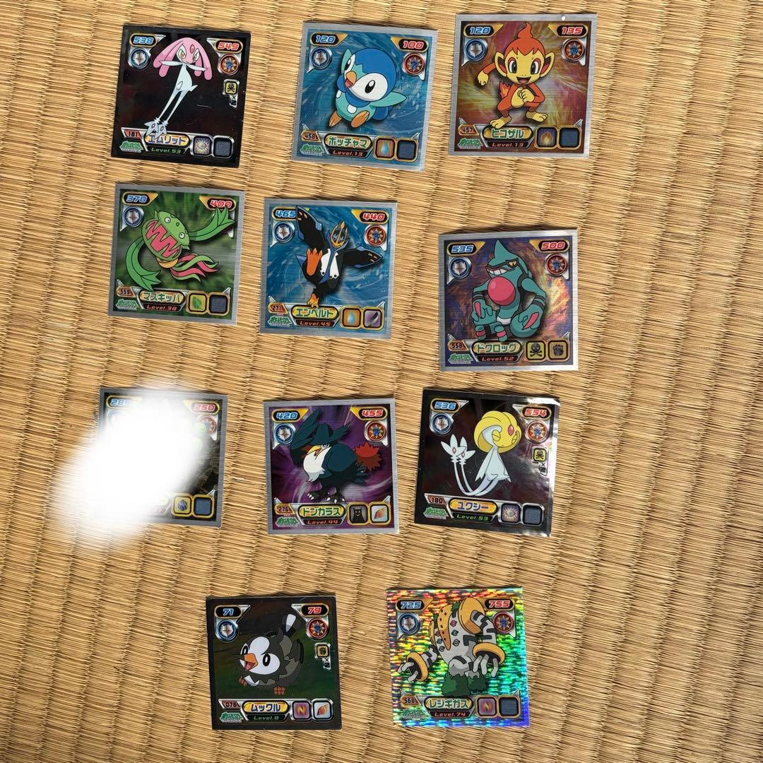 ポケモン シール 列伝 ③キラ レア かぶりなし 33枚