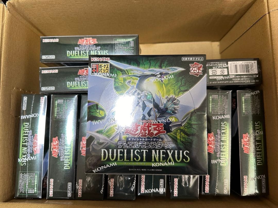 遊戯王 デュエリスト ネクサス 初回限定 シュリンク付き未開封 6BOX