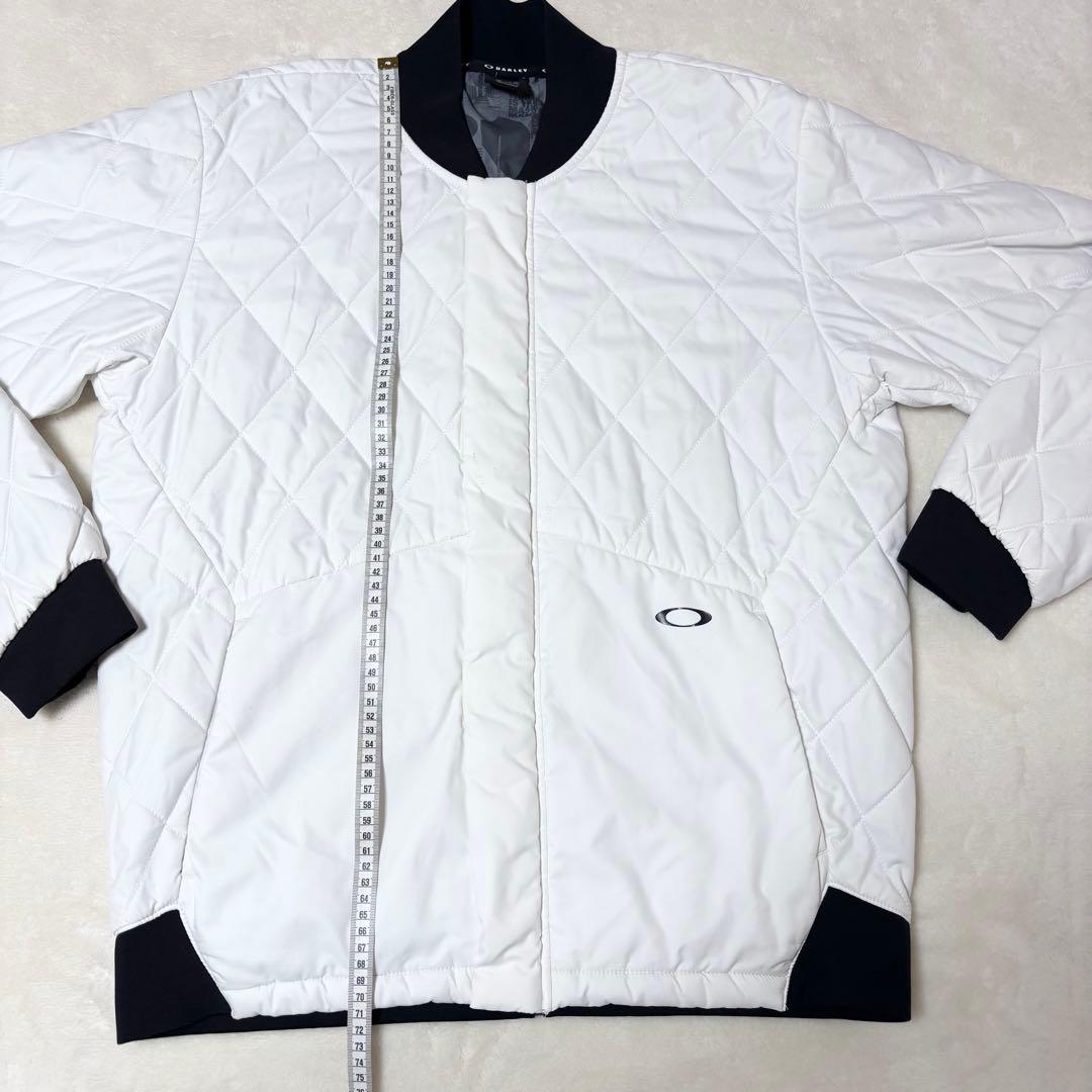 【美品】　Oakley 中綿　キルティングジャケット　オークリー　ブルゾン　XL
