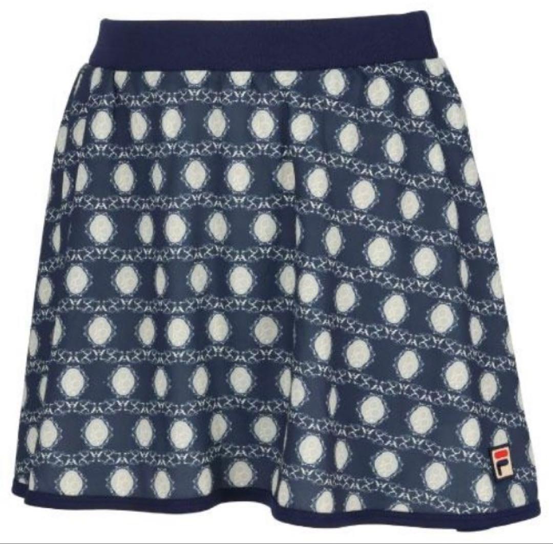 No.265 FILA 隠れラケットのcuteスコート✩.*˚NAVY✩.*˚