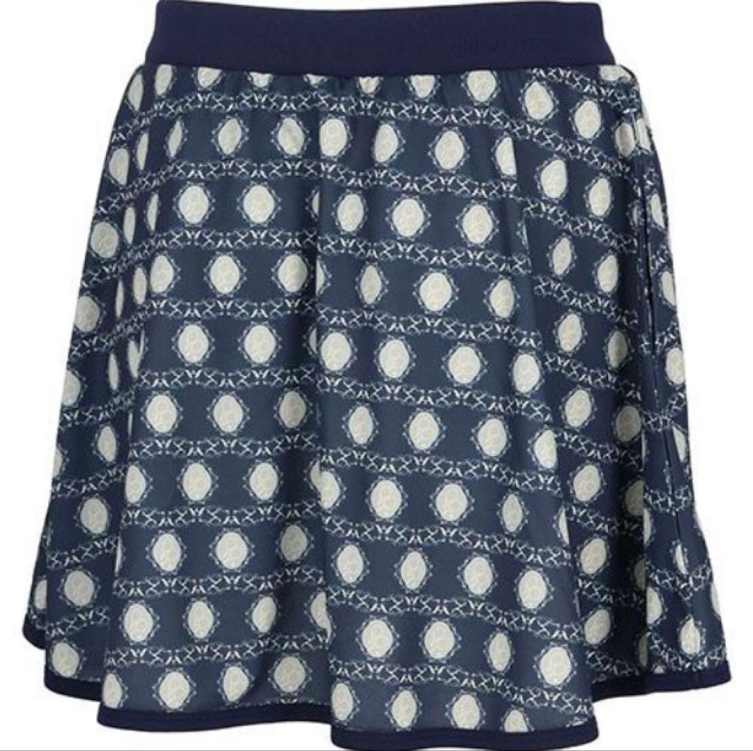 No.265 FILA 隠れラケットのcuteスコート✩.*˚NAVY✩.*˚