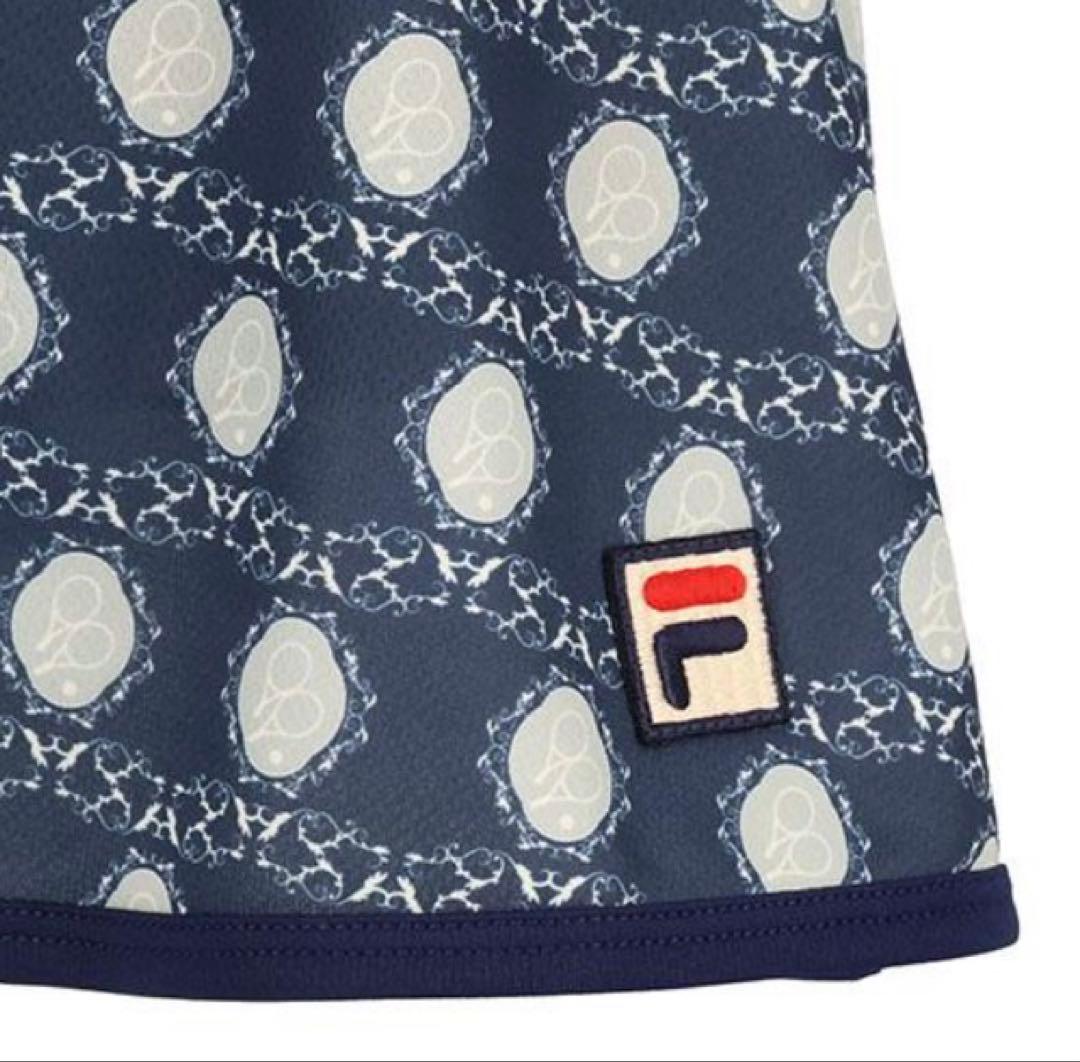 No.265 FILA 隠れラケットのcuteスコート✩.*˚NAVY✩.*˚