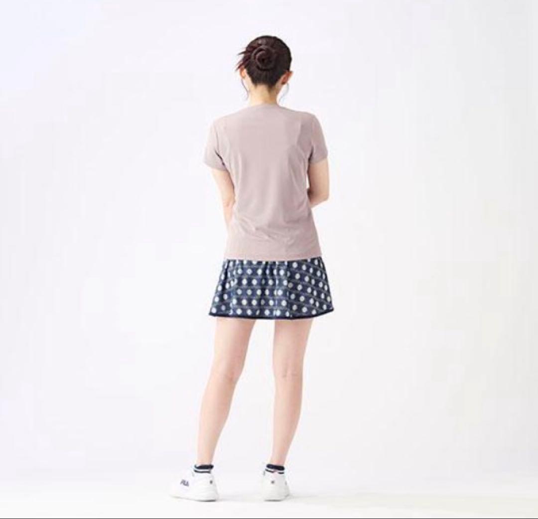 No.265 FILA 隠れラケットのcuteスコート✩.*˚NAVY✩.*˚
