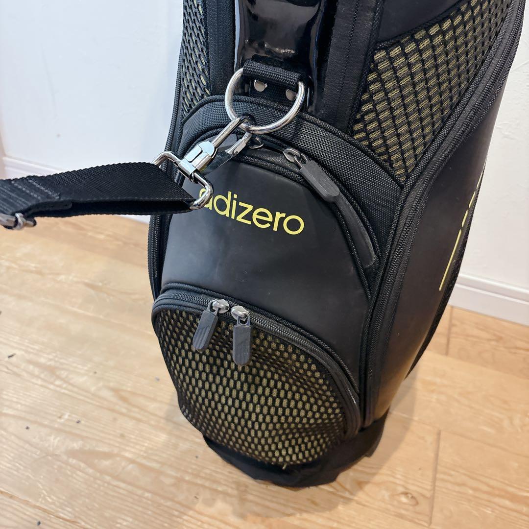 K462 adidas zero キャディバッグ イエローブラック
