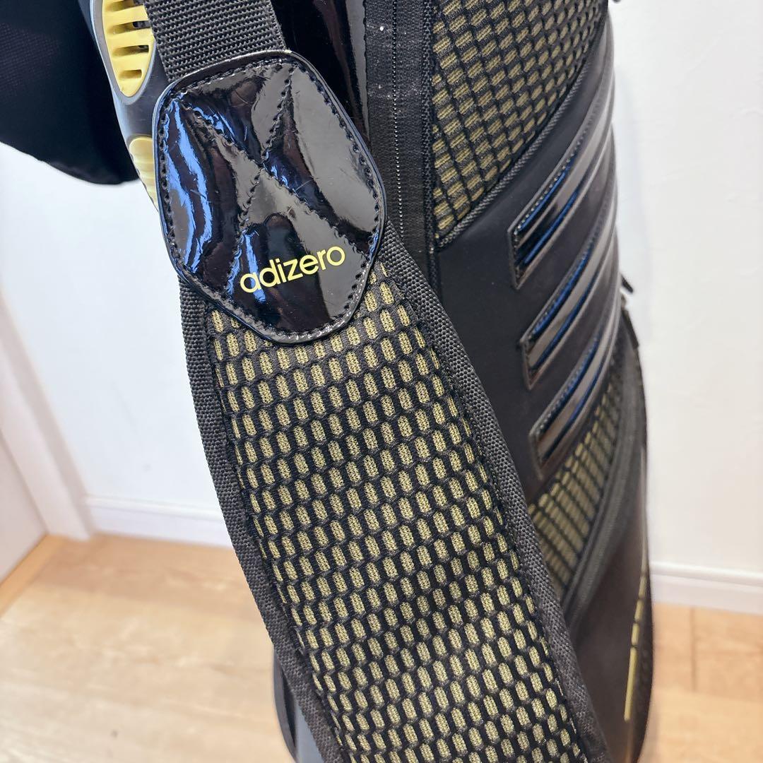 K462 adidas zero キャディバッグ イエローブラック