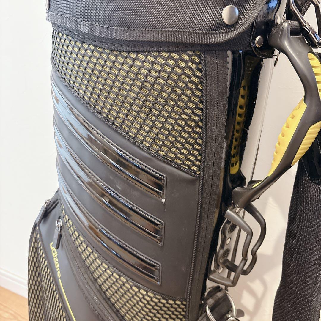 K462 adidas zero キャディバッグ イエローブラック