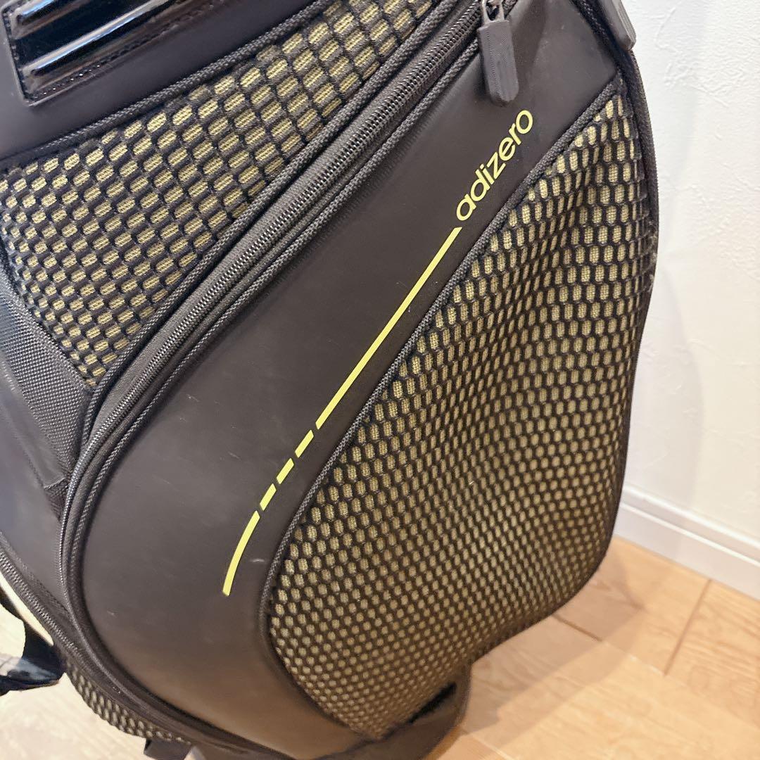 K462 adidas zero キャディバッグ イエローブラック
