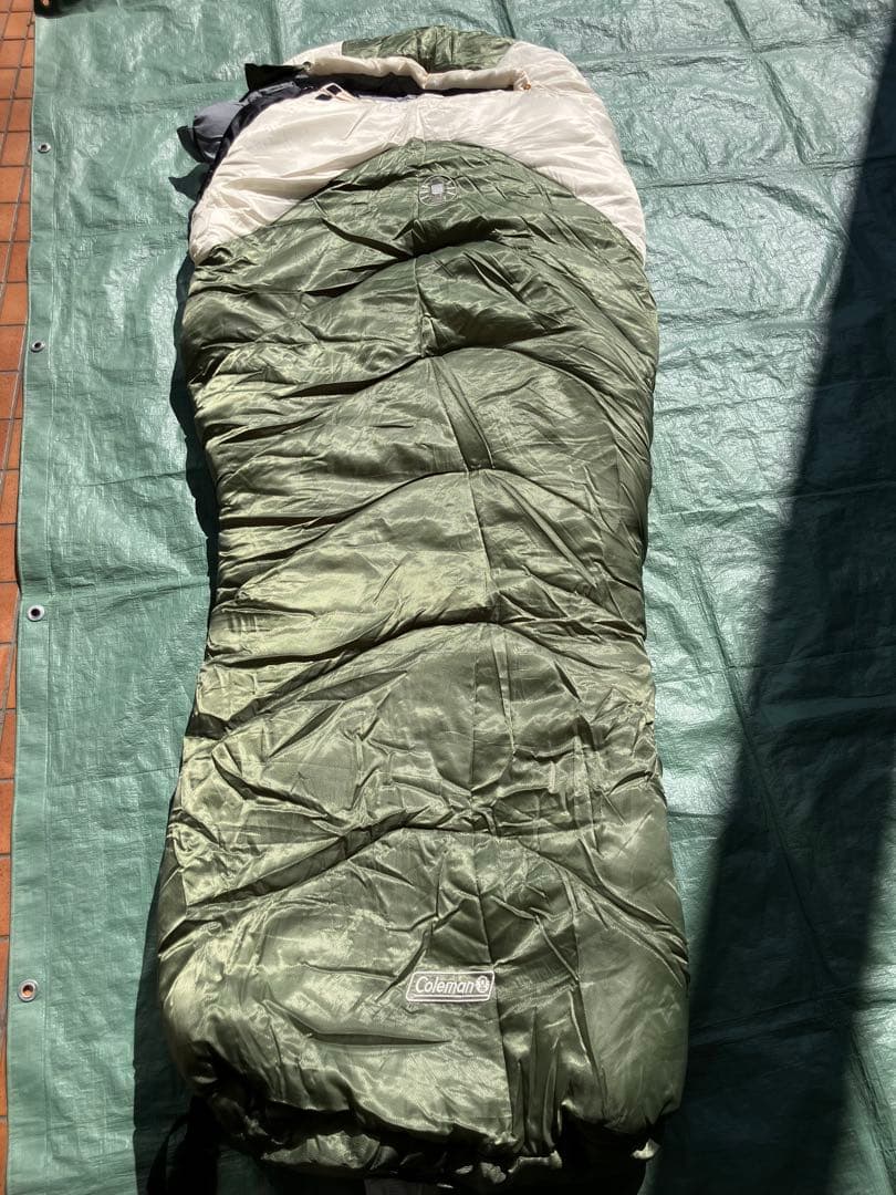 【超美品】Coleman タスマンキャンピングマミーL-8②