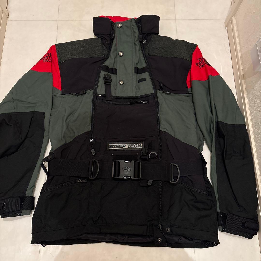 THE NORTH FACE スキーウェアセット　メンズS 黒/赤/深緑~値下❗️