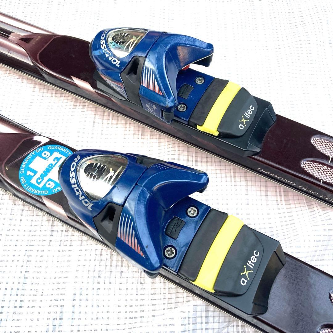 ATOMIC スキー 180cm & ROSSIGNOL ポール 128cm