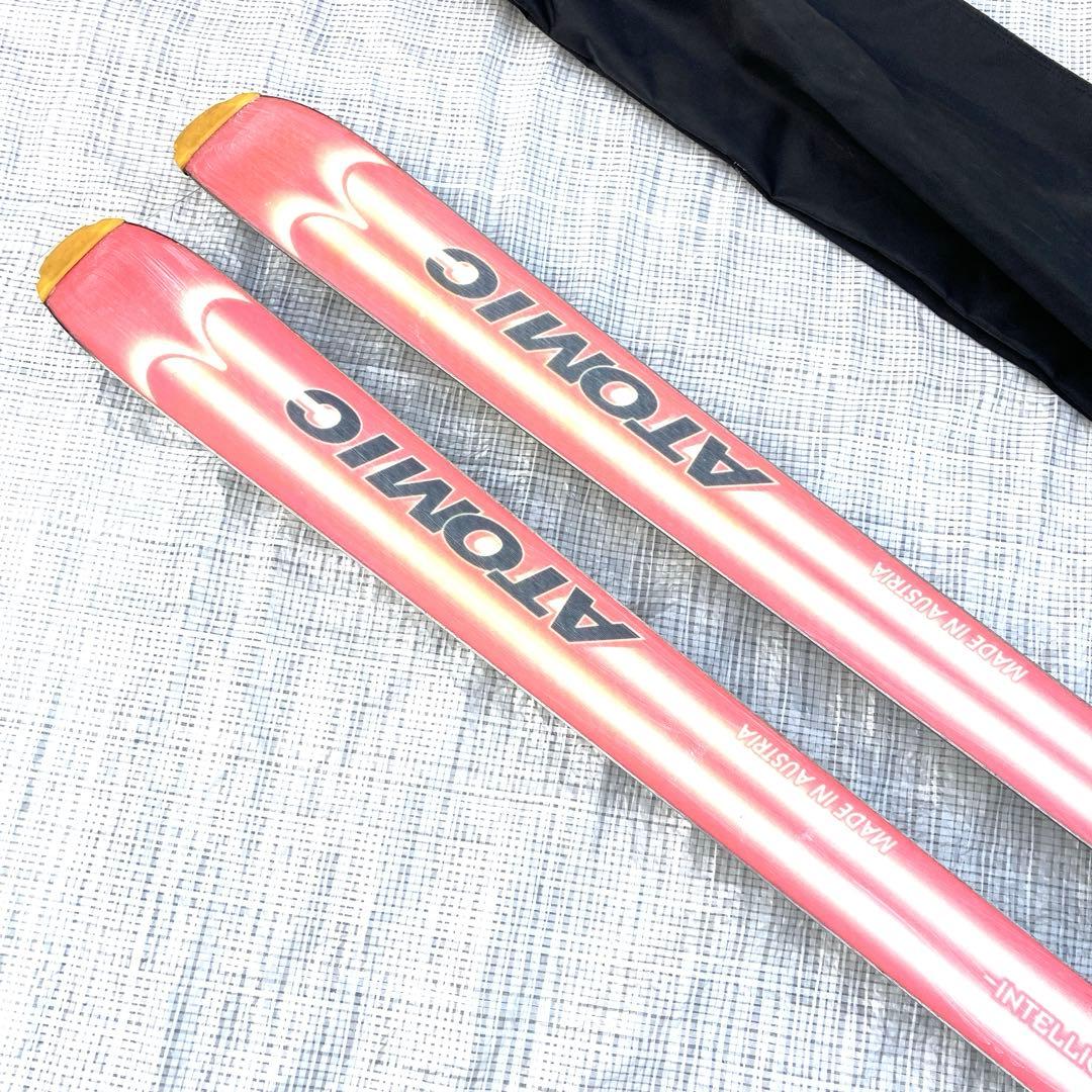 ATOMIC スキー 180cm & ROSSIGNOL ポール 128cm