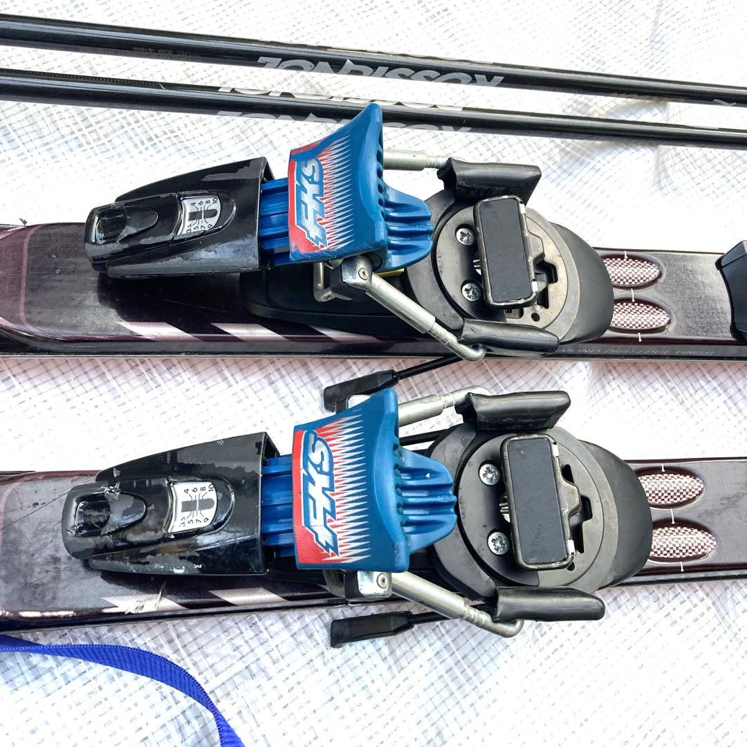 ATOMIC スキー 180cm & ROSSIGNOL ポール 128cm